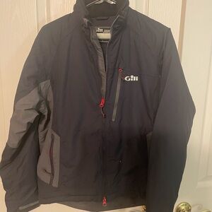 Gill Men's Heavy Black and Gray Performance Jacket